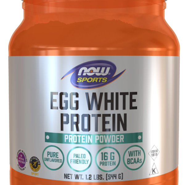 Egg White Protein, Unflavored Powder - 1.2 lb.